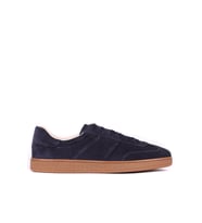 Shoetyle - Hakiki Süet Deri Lacivert Renk Erkek Sneaker - 666-SH-10-129