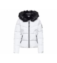 Only Onlmonica Short Puffer Jacket Kadın Günlük Mont 15205638-BRIGHT-WHITE Beyaz