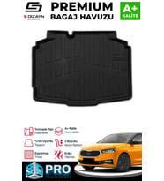 Skoda Fabia 3D Pro Bagaj Havuzu 2022 Üzeri A+ Kalite