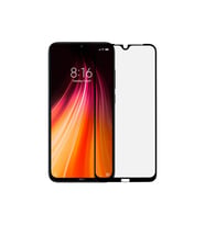 Xiaomi Redmi Note 8 Siyah Seramik Nano Ekran Koruyucu Tam Kaplayan Kırılmaz Esnek Cam