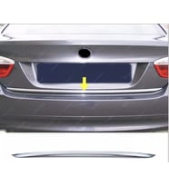 BMW 3 seri E90 Krom Alt Bagaj Çıtası 2005-2012 P. Çelik