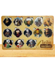 Moon Beavers Tarihin Öncüleri Ahşap Puzzle 83021,Eğitici Öğretici Ahşap Oyuncak