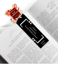 BK Gift Kişiye Özel İsimli Öğretmenler Günü Tasarımlı Ahşap Kitap Ayracı - 11, Öğretmene Hediye, Öğretmenler Günü