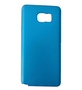 Jopus Galaxy Note 5 ile Uyumlu Soft Oil Silikon Kılıf Mavi JS-108