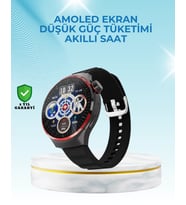 Nfc Destekli Akıllı Saat Amoled Ekranlı Şık Tasarım