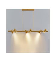 Rosaline 6 Spot Başlıklı Sıralı Avize RA-AVZ- 9137-82-64 (Gold)
