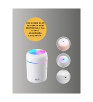 LED Işıklı Sessiz Masaüstü Nemlendirici