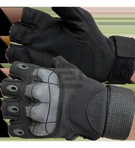 Bushlove Tactical Operatör Half Finger Yarım Taktik Eldiven Desert Bej