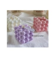 Kalpli Bubble Mum 3 Adet Çok Renkli