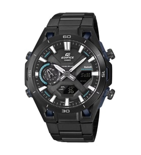 Casio Edifice ECB-2300DC-1ADF Güneş Enerjili Erkek Kol Saati (Siyah)