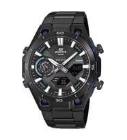 Casio Edifice ECB-2300DC-1ADF Güneş Enerjili Erkek Kol Saati (Siyah)