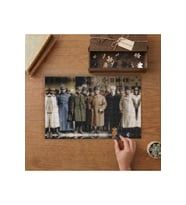 Mustafa Kemal Atatürk Kurtuluş Savaşı Tasarımı 240 parça Ahşap Puzzle Ahşap Kutuda MP06404
