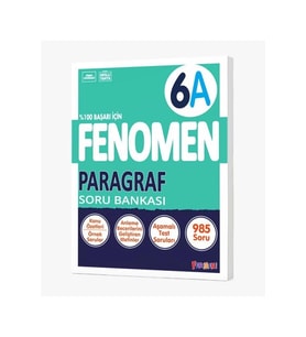Fenomen 6.Sınıf Paragraf Soru Bankası 6A