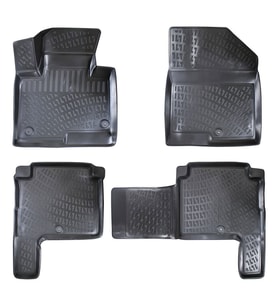 Hyundai Santafe 3D havuzlu paspas 2013-2019 arası Rizline (Siyah)