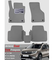 DACİA SANDERO STEPWAY (2012-2020) Uyumlu EVA Paspas Tam Set–Araca Özel,Su Geçirmez,Kolay Montaj