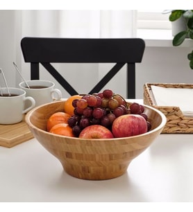 Bambu Servis Kasesi IKEA Bambu MeridyenDukkan 28 Cm Bambu Kase