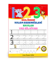 Okul Öncesi Kalem Egzersizleri YAZ-SİL Kitabı