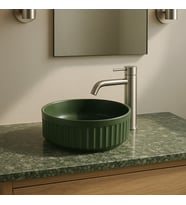 EY-4715MY Mat Yeşil Tezgah Üstü Lavabo