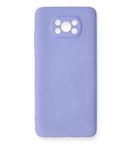 Durukar® Pocophone X3 Kılıf Nano içi Kadife Silikon - Lila