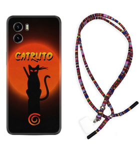 Vivo Y15S Y32 Y33S Y51 Y53S Kılıf Boyun Asklı Rasta Silikon Catrudo 1679