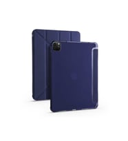Ipad Pro 12.9 '' 2020 Hafif Katlanır Akıllı Kılıf Uyku Modu Özellikli Kalemlikli Tablet Kılıfı