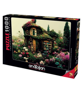 Anatolian Puzzle 1000 Parça Çiçekli Kütüphane 1152
