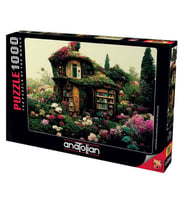 Anatolian Puzzle 1000 Parça Çiçekli Kütüphane 1152
