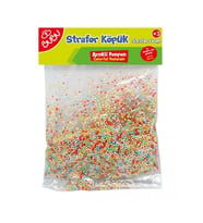 BUBU BUBU-KP0036 STRAFOR KÖPÜK RENKLİ PONPON