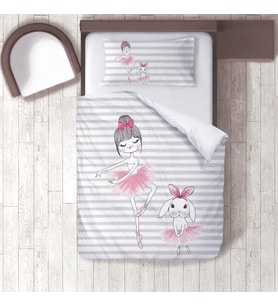 Çocuk Odası Dijital Baskılı 160x220cm Tek Kişilik Nevresim Takımı Model 00011