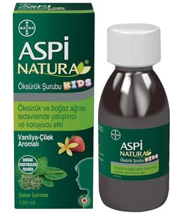 Aspinatura Kids Öksürük Şurubu Vanilya & Çilek 120 ml