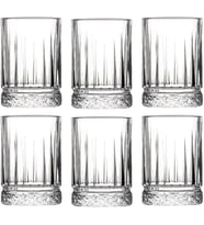6 Adet Cam Tekila Bardağı - 60 ML Kristal Desenli, Çok Amaçlı Kahve Yanı, Su ve Meşrubat İçin Tekila Shot Bardağı