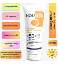 Noumes Güneş Koruyucu Yüz Kremi SPF50+ 100 ml