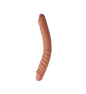 LilituShop 34 cm Çift Taraflı Realistik Dildo Vajinal Penis