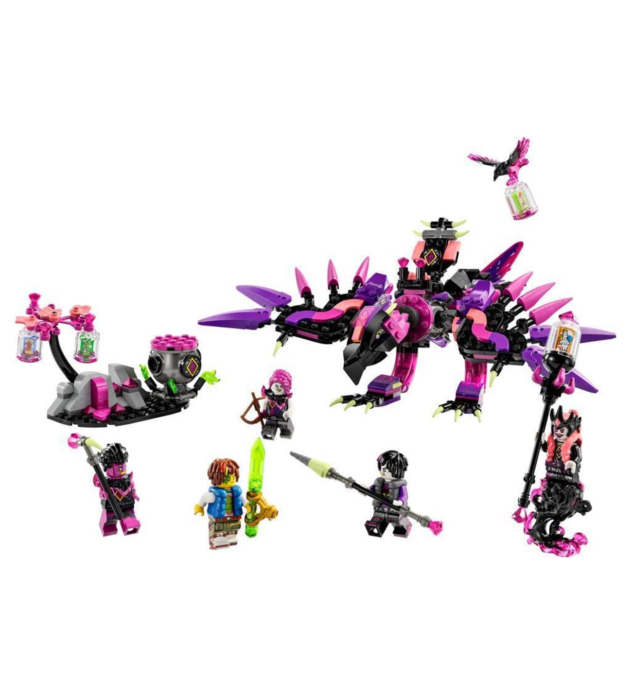 LEGO Dreamzzz 71483 The Never Witch's Nightmare Creatures