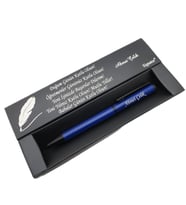 Signator® C535 Mat Lacivert Tükenmez Kalem  İsme Özel Kalem  Hediyelik Kalem (Karışık)