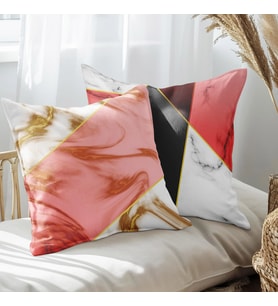 eJOYA Modern Tasarımlı 2'li Yastık İçi Ve Kırlent Kılıfı 45cm 113445