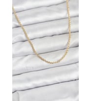 CM 14K Renk Halka Model 60 cm Kadın Kolye