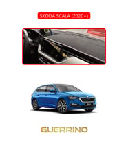 SKODA SCALA - KAMIQ 2020+TORPİDO KORUMA HALISI KIRMIZI KENAR