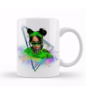 Billie Eilish  0  Kupa Bardak Porselen