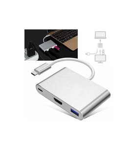 Codegen CDG-CNV39 USB 3.1 Type-C - USB 3.0+ HDMI+ USB 3.1 Type-C Çoklayıcı Adaptör