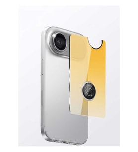 iPhone 17 Air kamera lens koruyucu (Gümüş)