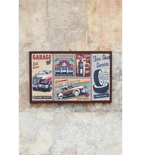 Garage Style , 1960 Özel Tasarım MetaFrame Tablo