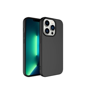 Apple iPhone 14 Pro Max Uyumlu Kılıf Zore LSR Lansman Kapak (Siyah)
