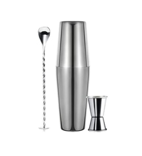 Vb-kb3 3 Parça Boston Shaker Kokteyl Seti, 750 ml