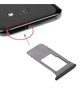 Samsung Galaxy A720 A7 2017 Tek Sim Hafıza Kart Kapağı