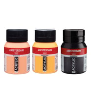 AMSTERDAM AKRİLİK 500 ML 3LÜ SET