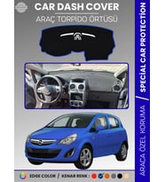 OPEL CORSA D (2006-2014) Torpido Örtüsü Ön Göğüs Halı Torpido Koruma Birebir Uyum Kaymaz Özel Kesim