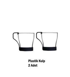 Paşabahçe 2 li  Kulplu Bardak Barista 420842 240 cc