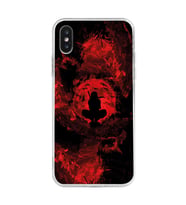 Iphone XSMAX Uyumlu İtachi Uchiha Tasarımlı Şeffaf Telefon Kılıfı