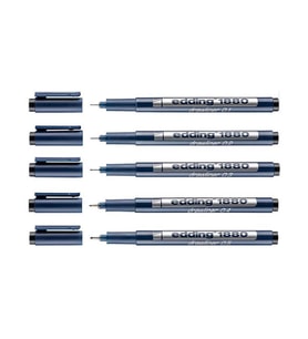 Edding Teknik Çizim Kalemi 5li Set
